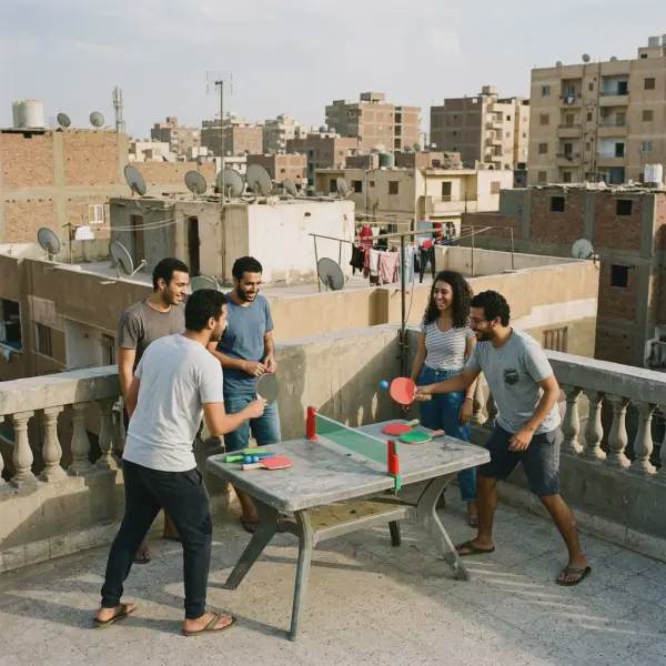 لعبة بينج بونج منزلي